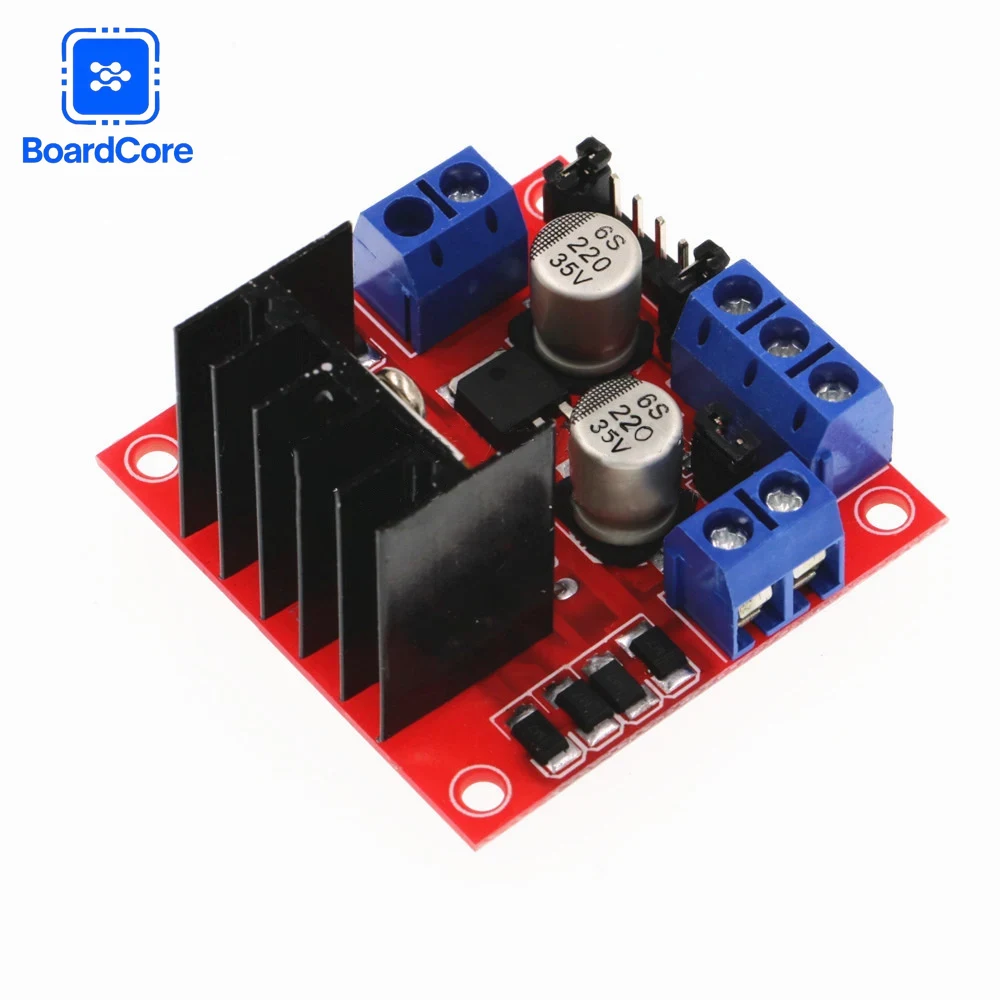 L298N โมดูลควบคุมมอเตอร์แบบ Du - Motor Driver L298N บทวิจารณ์และราคา
