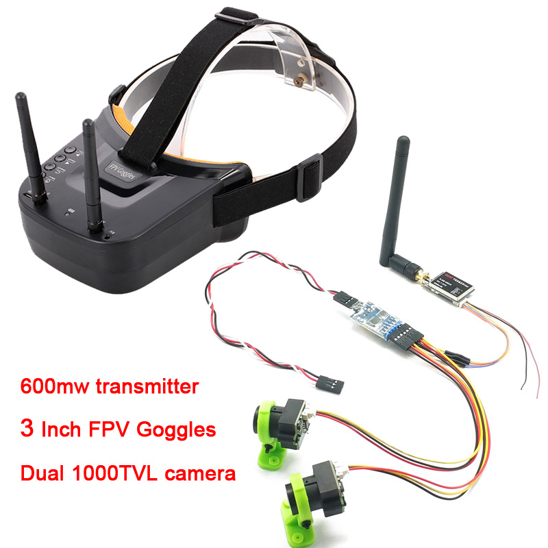 3 ช่อง Dual กล้องวิดีโอ CMOS 1 - Pan Tilt Bracket บทวิจารณ์และราคา