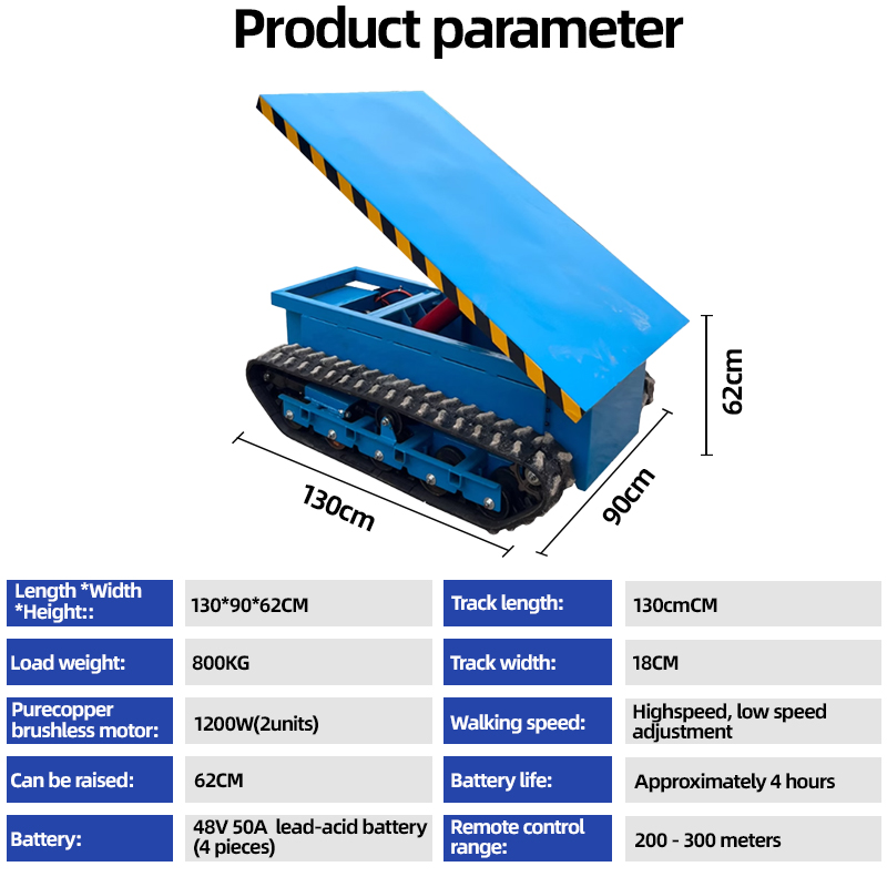 แชสซีหุ่นยนต์ตีนตะขาบควบคุมระย - Tracked Robot Chassis บทวิจารณ์และราคา