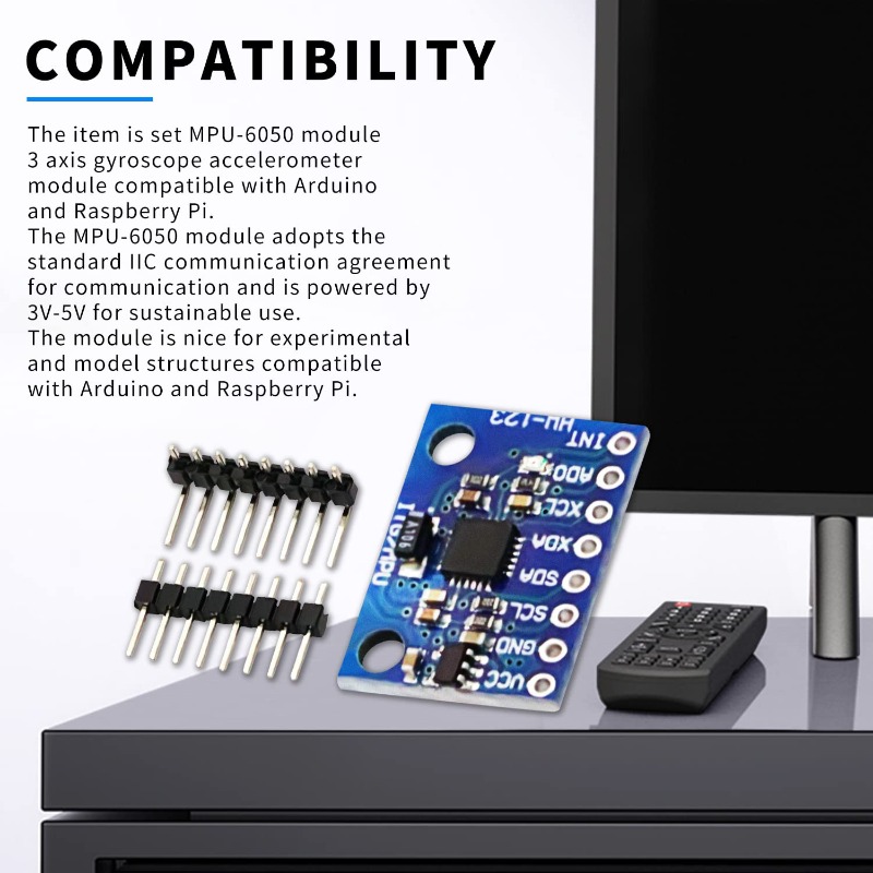 5 ชิ้น GY-521 MPU-6050 MPU6050 - Accelerometer Mpu6050 บทวิจารณ์และราคา