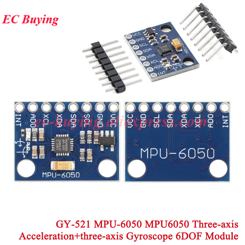 1-10 ชิ้น GY-521 MPU-6050 MPU6 - Accelerometer Mpu6050 บทวิจารณ์และราคา