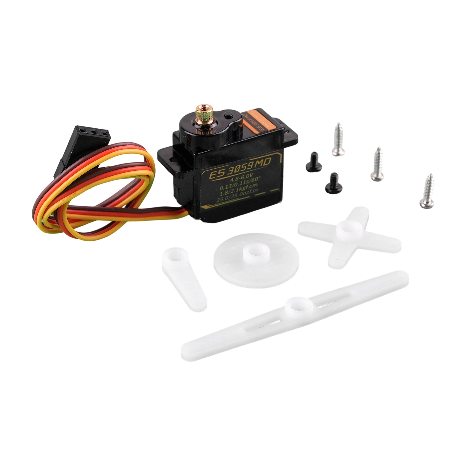 EMAX ES3059MD ไมโครเซอร์โวแบบด - Micro Servo บทวิจารณ์และราคา