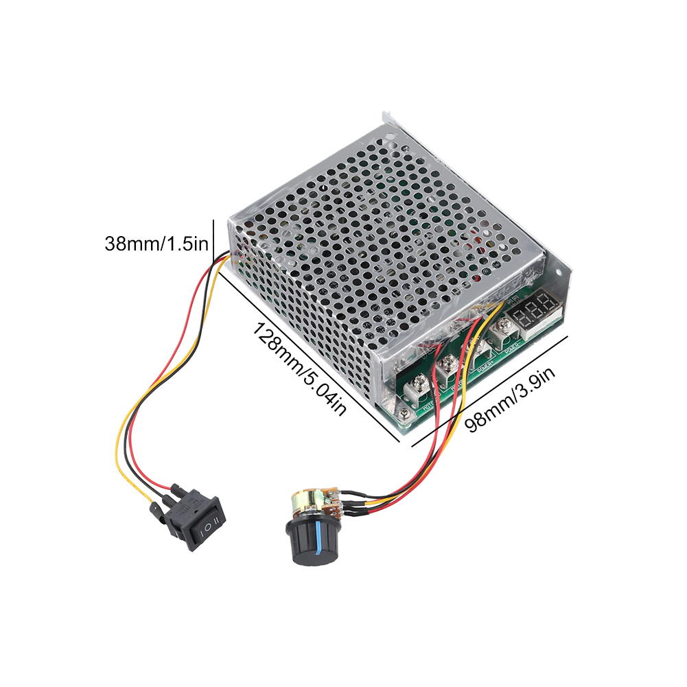 PWM DC มอเตอร์ควบคุมความเร็ว D - Motor Driver Module บทวิจารณ์และราคา