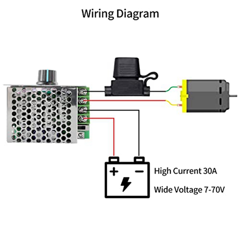 ตัวควบคุมความเร็วมอเตอร์ DC ตั - Dc Motor บทวิจารณ์และราคา