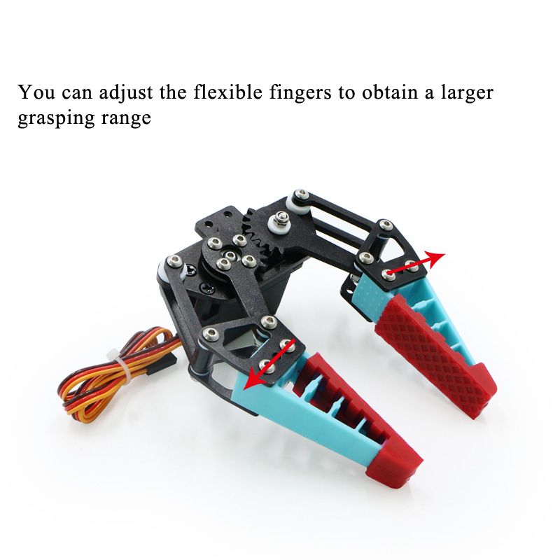 กรงเล็บหุ่นยนต์แบบยืดหยุ่นรุ่น - Robot Gripper Claw บทวิจารณ์และราคา