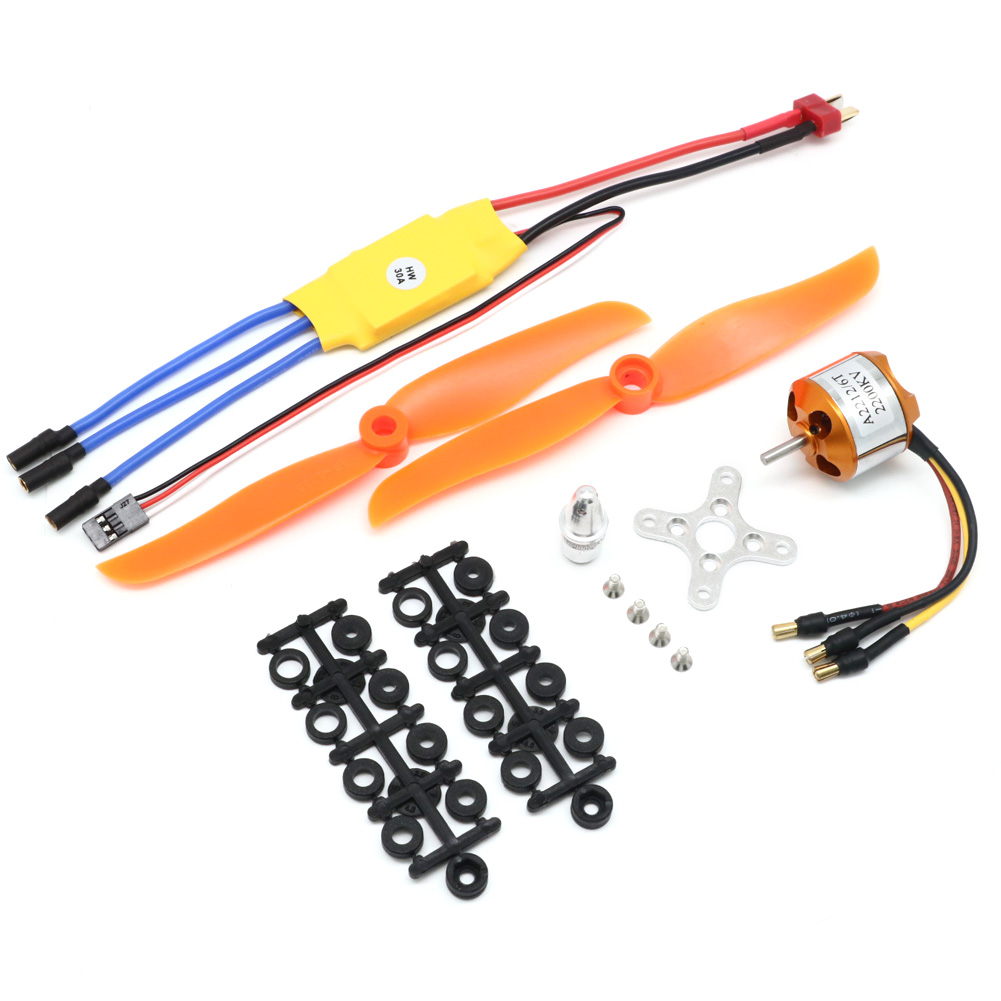 มอเตอร์30A ไร้แปรงถ่าน A2212 2 - Sg90 Servo บทวิจารณ์และราคา