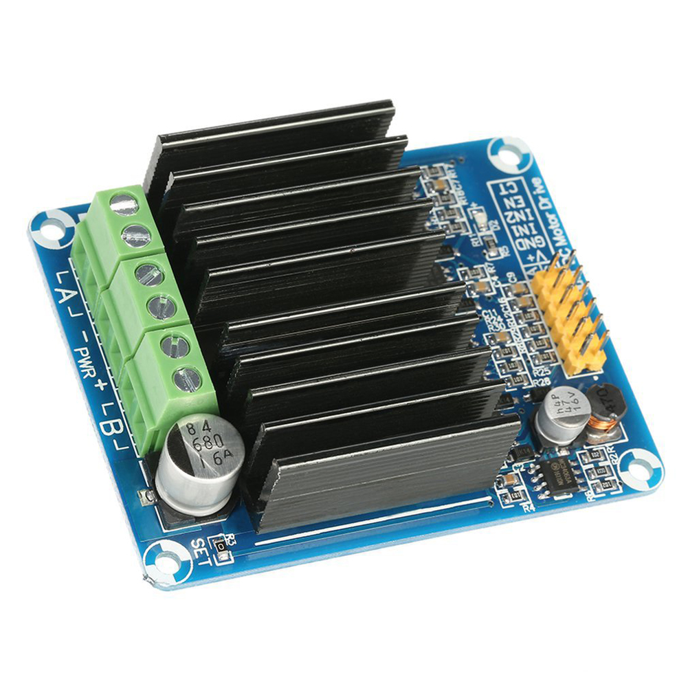 ตัวควบคุมความเร็วมอเตอร์ DC แบ - Motor Driver Module บทวิจารณ์และราคา