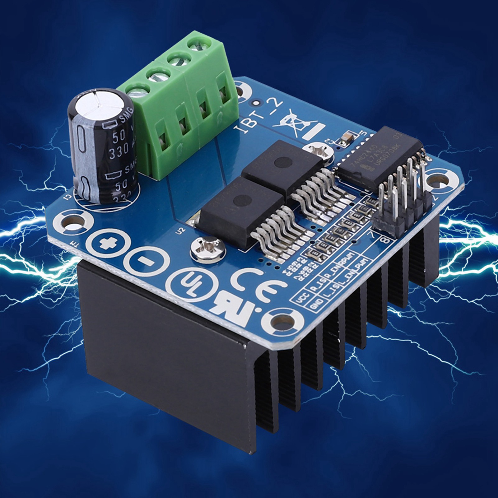 โมดูลขับเคลื่อนมอเตอร์ ไดรเวอร - Motor Driver Module บทวิจารณ์และราคา