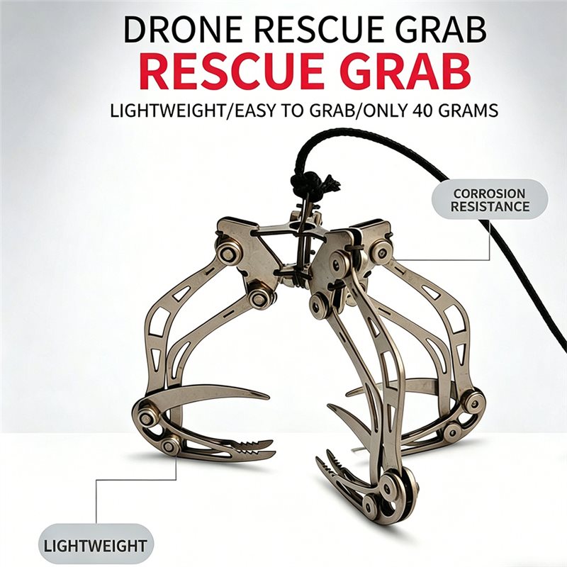 อุปกรณ์เสริมโดรน B63B ตะขอเกี่ - Robot Gripper Claw บทวิจารณ์และราคา