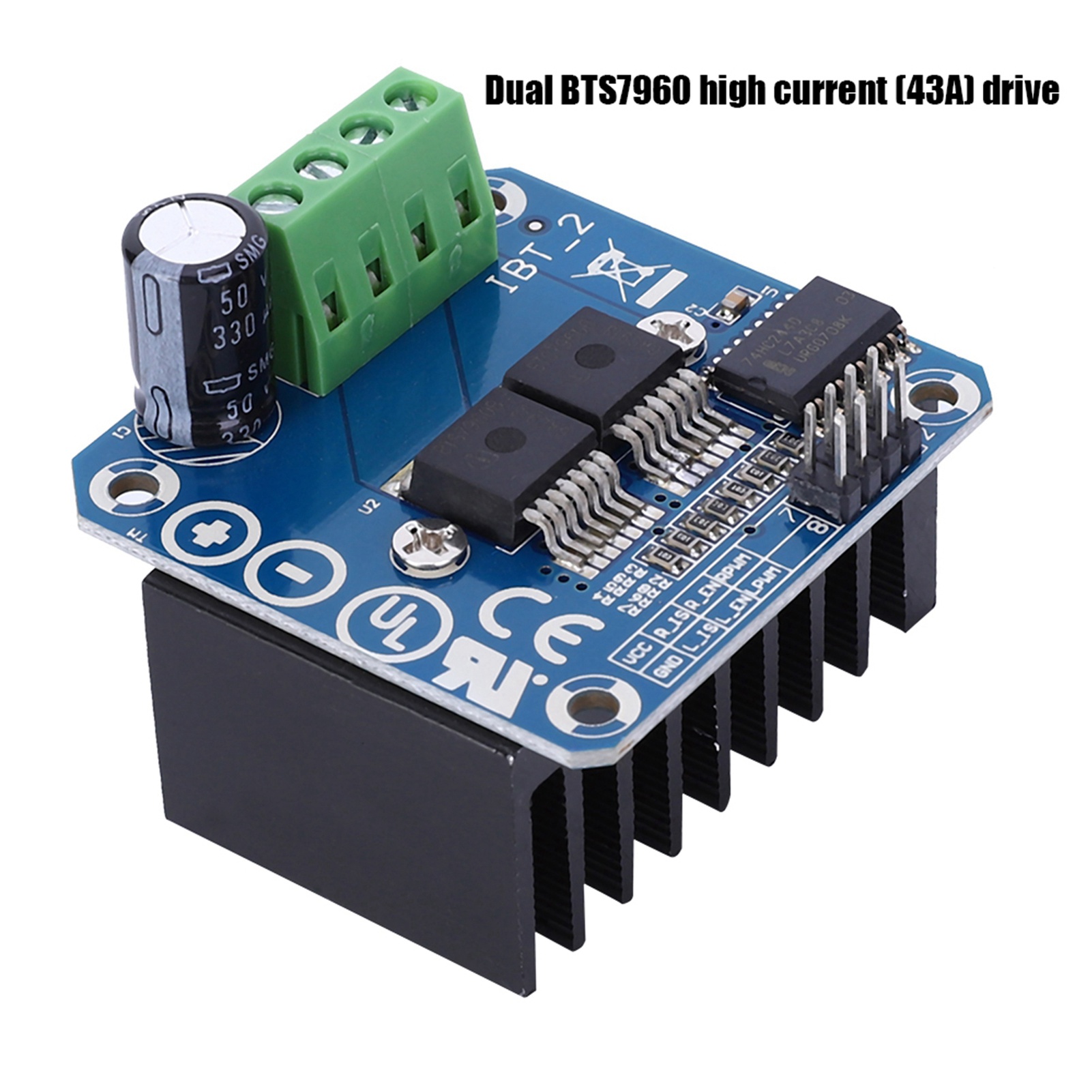 BTS7960 43A โมดูลขับเคลื่อนมอเ - Motor Driver Module บทวิจารณ์และราคา