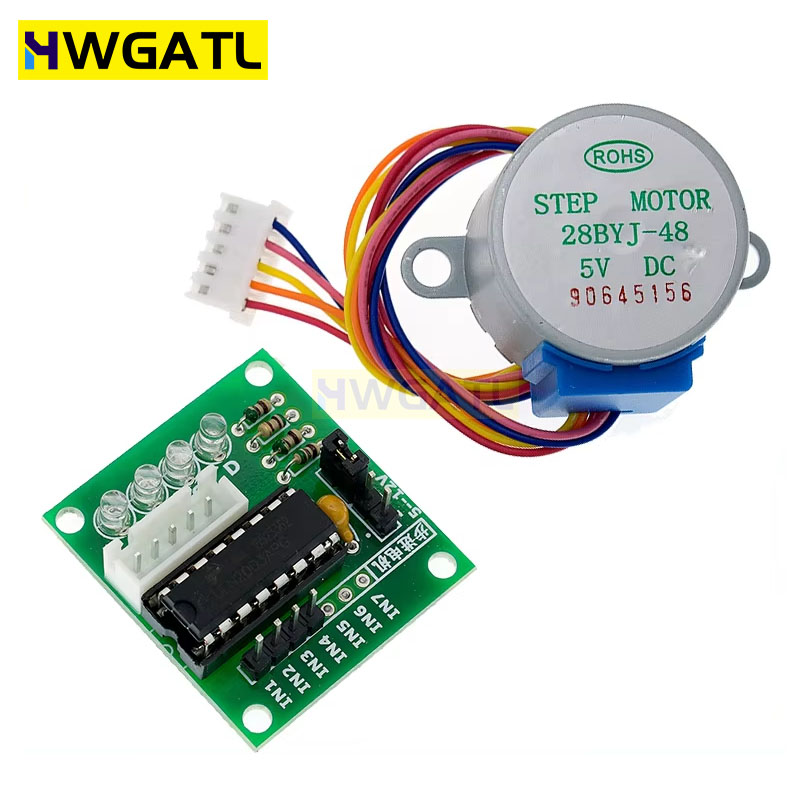 HWGATL 5V 4 เฟส 28BYJ-48 DC เก - Uln2003 Driver บทวิจารณ์และราคา