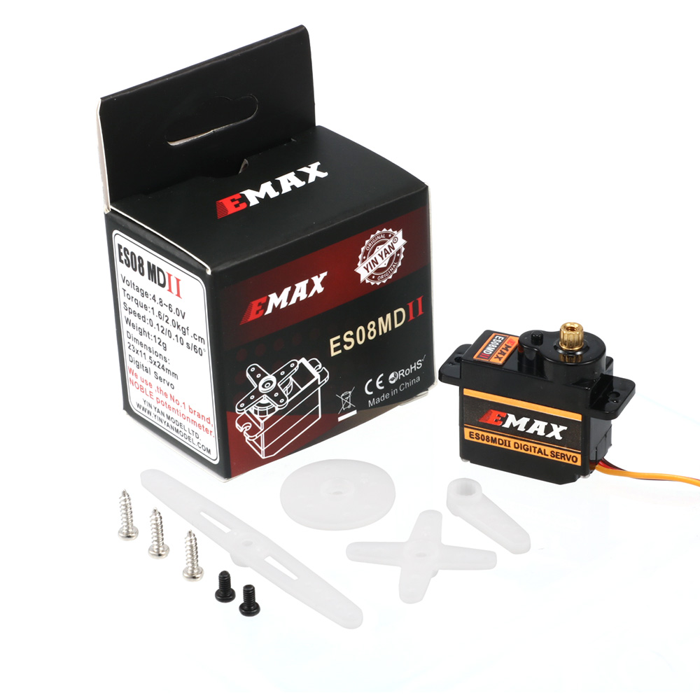 2/4/10 ชิ้น EMAX ES08MD II เกี - Sg90 Servo บทวิจารณ์และราคา