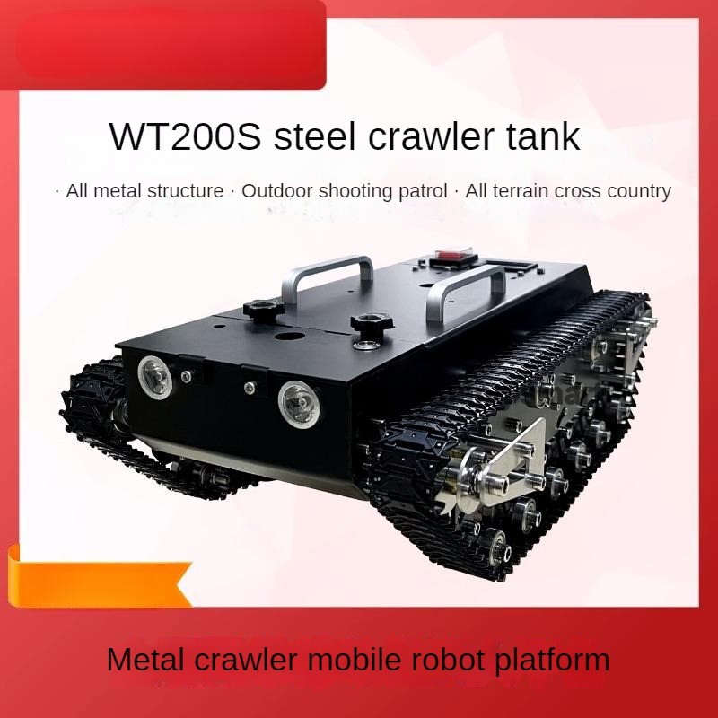 โหลด 30 กก.RC ถังโลหะ Track 12 - Tracked Robot Chassis บทวิจารณ์และราคา