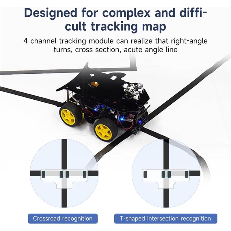 ยาฮบอม 4 ช่องโมดูลเซ็นเซอร์ติด - Robot Bluetooth Car บทวิจารณ์และราคา