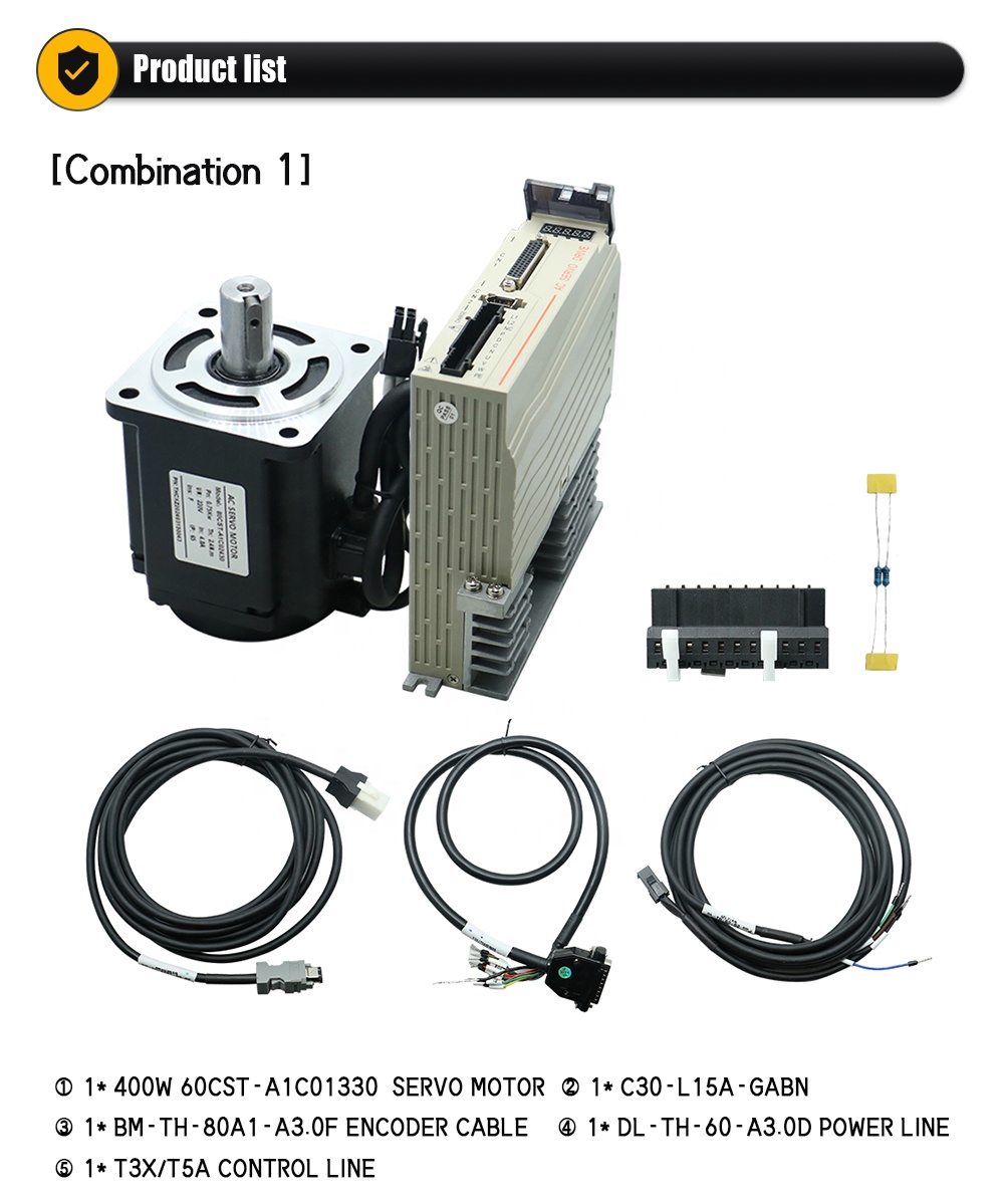 60 มม. 400W 220V 2.8A 1.27NM ช - Servo Kit บทวิจารณ์และราคา