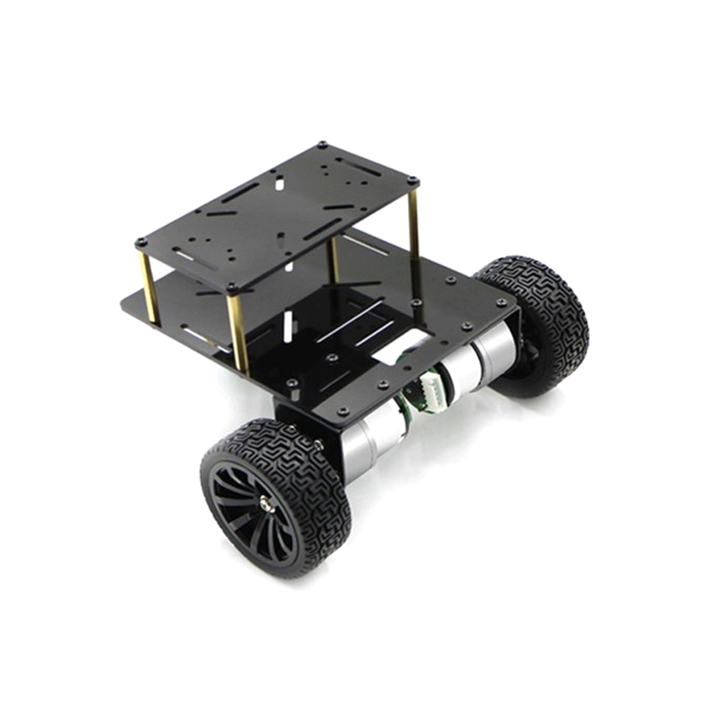 ชุดโครงรถหุ่นยนต์ 3WD พร้อมมอเ - Tracked Robot Chassis บทวิจารณ์และราคา