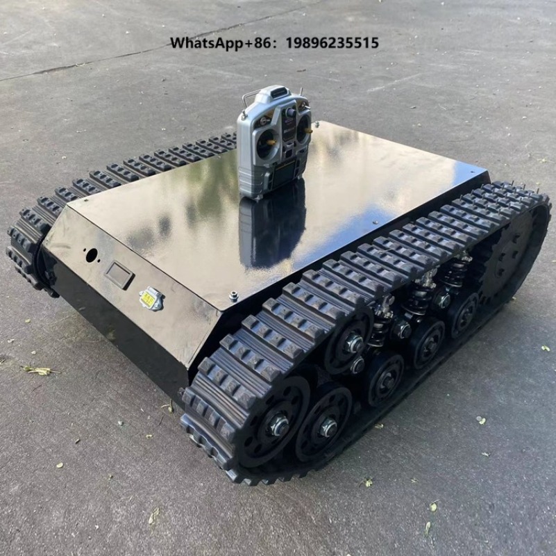 โครงรถหุ่นยนต์ควบคุมระยะไกลอัจ - Tracked Robot Chassis บทวิจารณ์และราคา