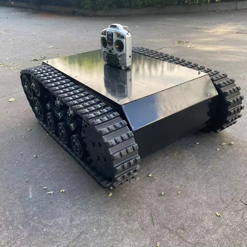 โครงรถหุ่นยนต์ควบคุมระยะไกลอัจ - Tracked Robot Chassis บทวิจารณ์และราคา