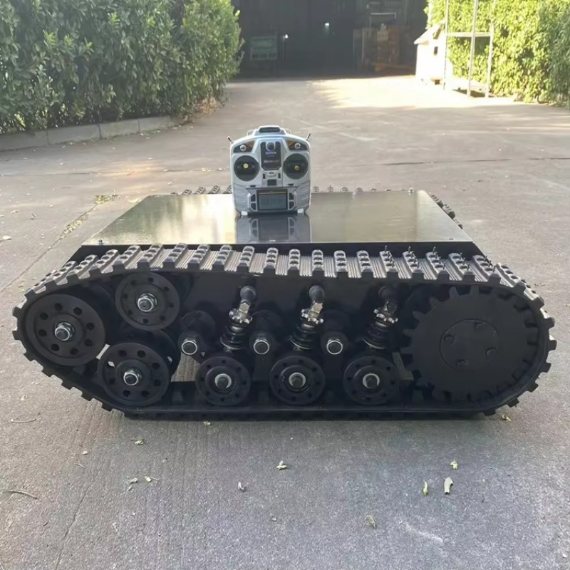 โครงรถหุ่นยนต์ควบคุมระยะไกลอัจ - Tracked Robot Chassis บทวิจารณ์และราคา