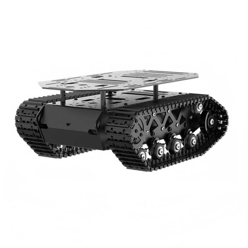 โหลด 10 กก.แชสซีถังดูดซับแรงกร - Tracked Robot Chassis บทวิจารณ์และราคา