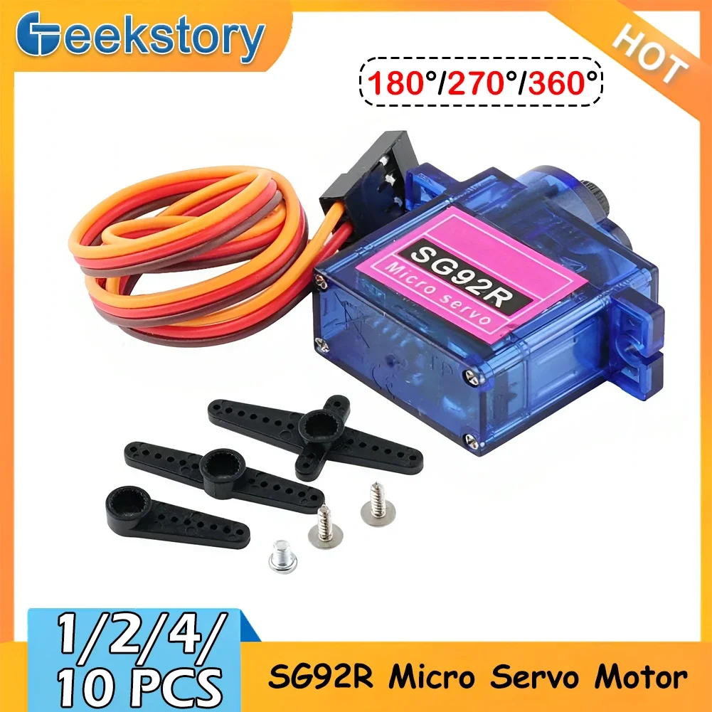 1/2/4/10 ชิ้น SG92R มอเตอร์เซอ - Micro Servo บทวิจารณ์และราคา