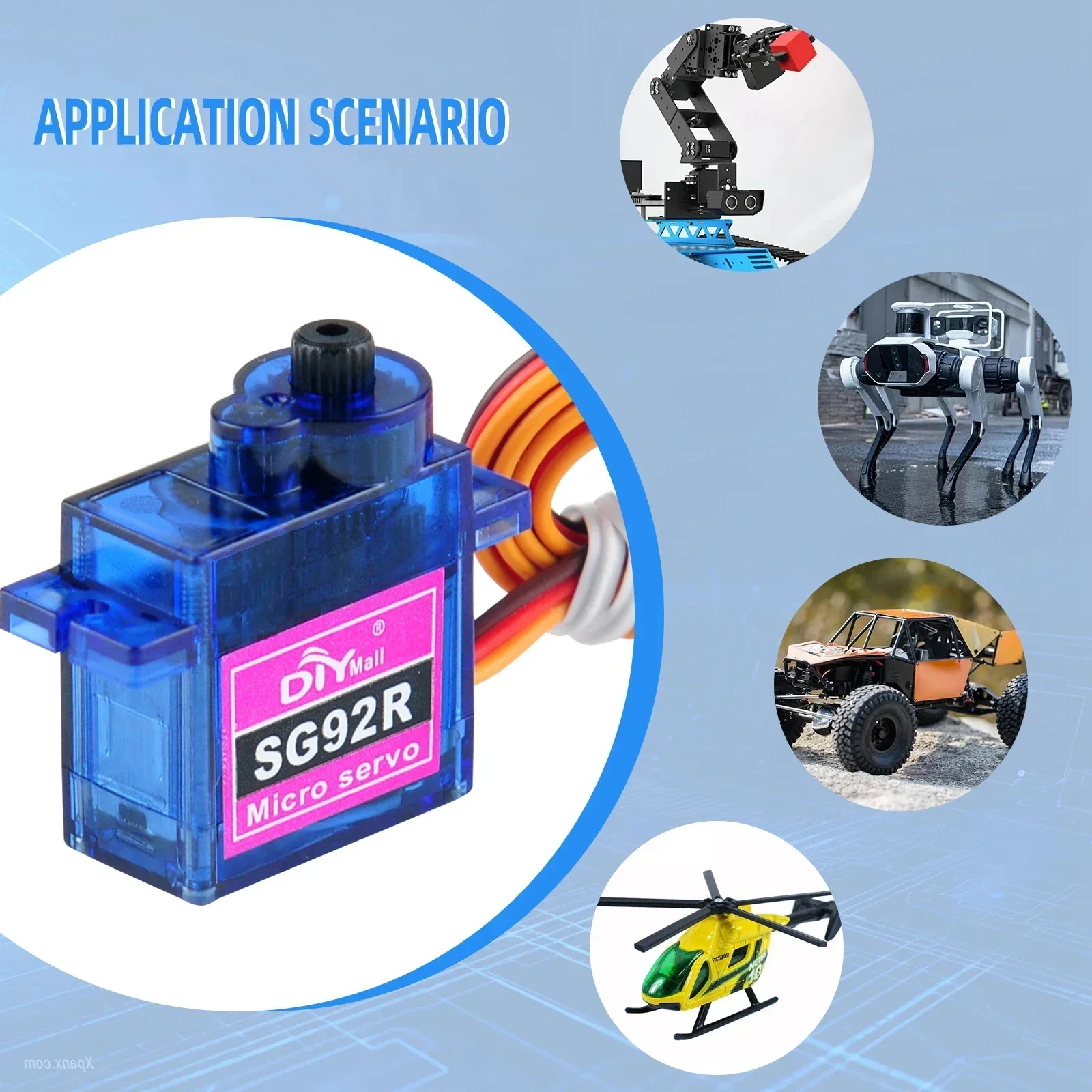 1/2/4/10 ชิ้น SG92R มอเตอร์เซอ - Micro Servo บทวิจารณ์และราคา