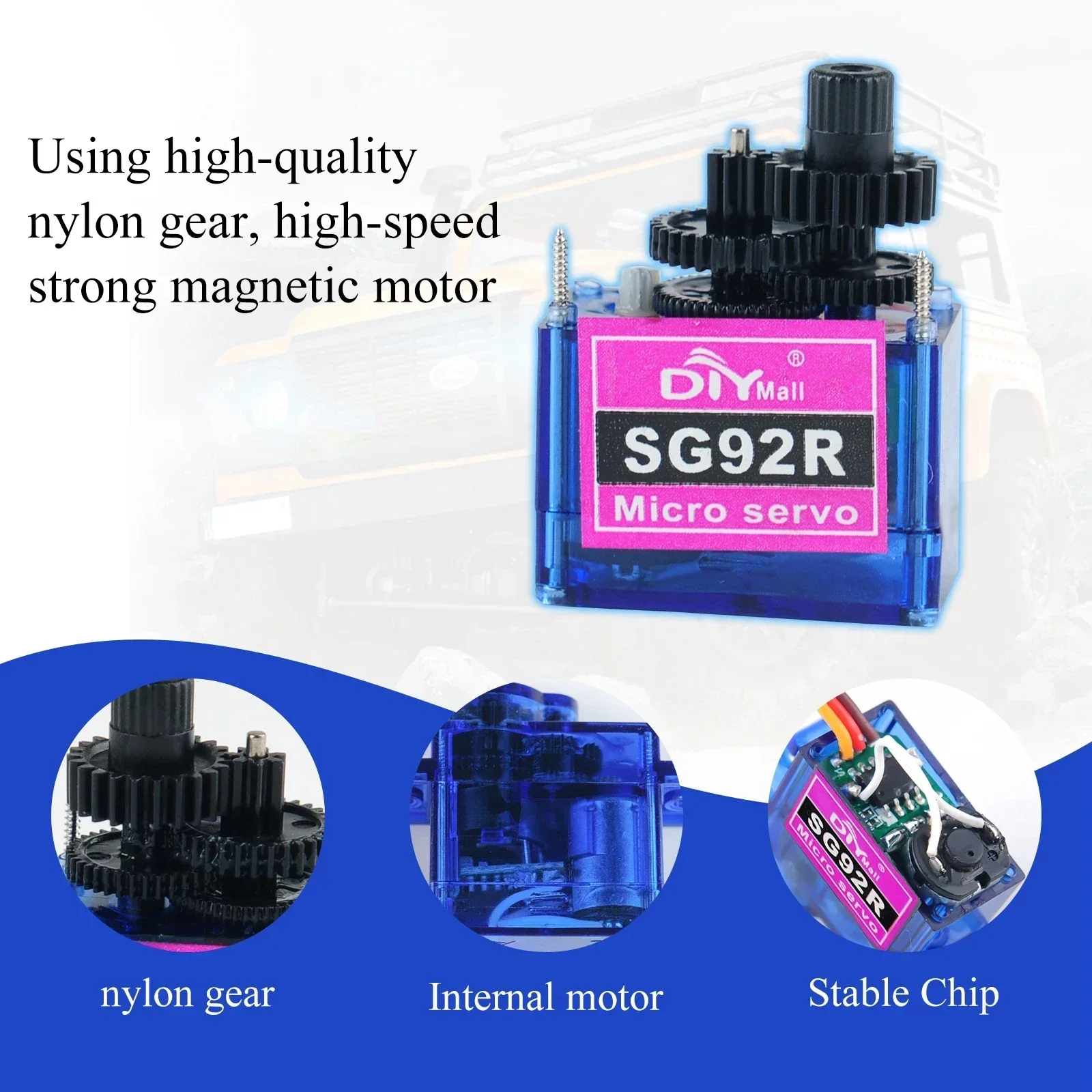 1/2/4/10 ชิ้น SG92R มอเตอร์เซอ - Micro Servo บทวิจารณ์และราคา