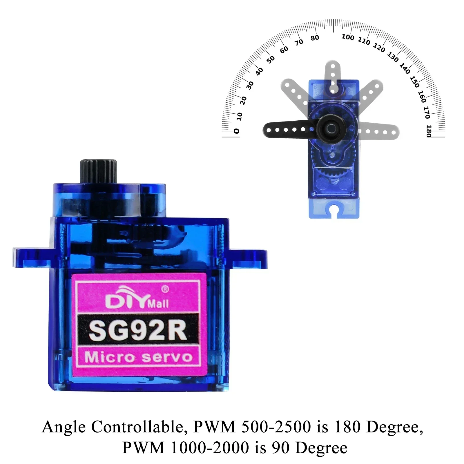 1/2/4/10 ชิ้น SG92R มอเตอร์เซอ - Micro Servo บทวิจารณ์และราคา