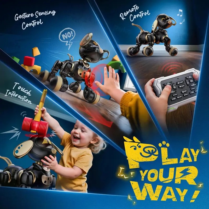 หุ่นยนต์สุนัขของเล่นควบคุมระยะ - Robot Remote Control บทวิจารณ์และราคา