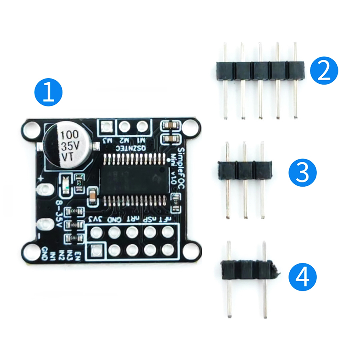 DRV8313 บอร์ดควบคุมมอเตอร์ไร้แ - Motor Driver Module บทวิจารณ์และราคา