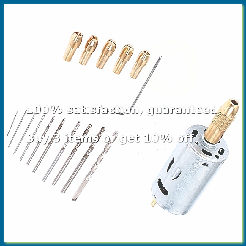 ชุดดอกสว่านไฟฟ้าขนาดเล็ก DC 12 - Dc Motor บทวิจารณ์และราคา