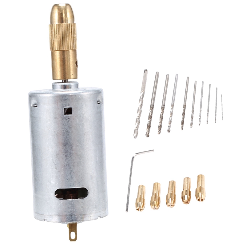 ชุดดอกสว่านไฟฟ้าขนาดเล็ก DC 12 - Dc Motor บทวิจารณ์และราคา