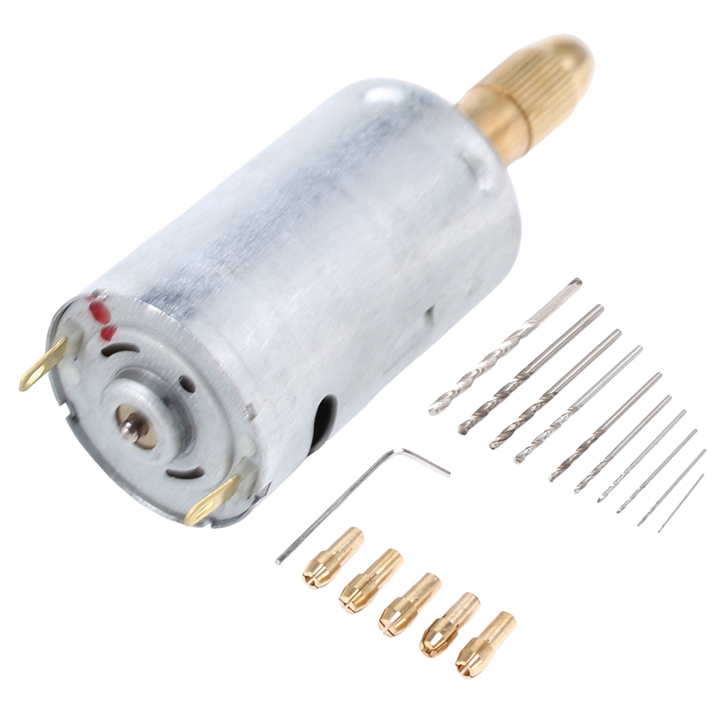 ชุดดอกสว่านไฟฟ้าขนาดเล็ก DC 12 - Dc Motor บทวิจารณ์และราคา