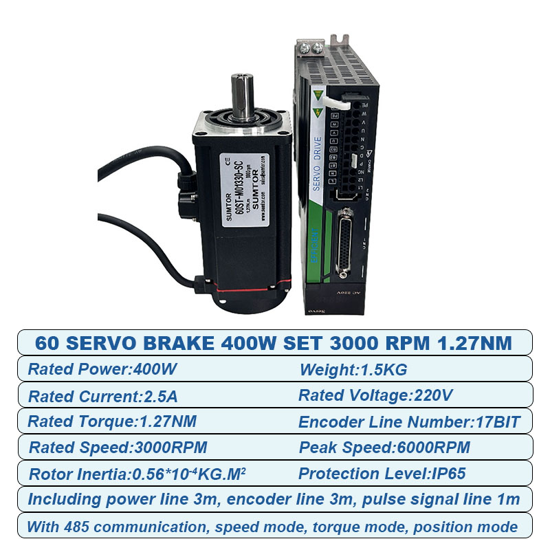 ชุดเซอร์โวมอเตอร์ 220v 400w เซ - Servo Kit บทวิจารณ์และราคา