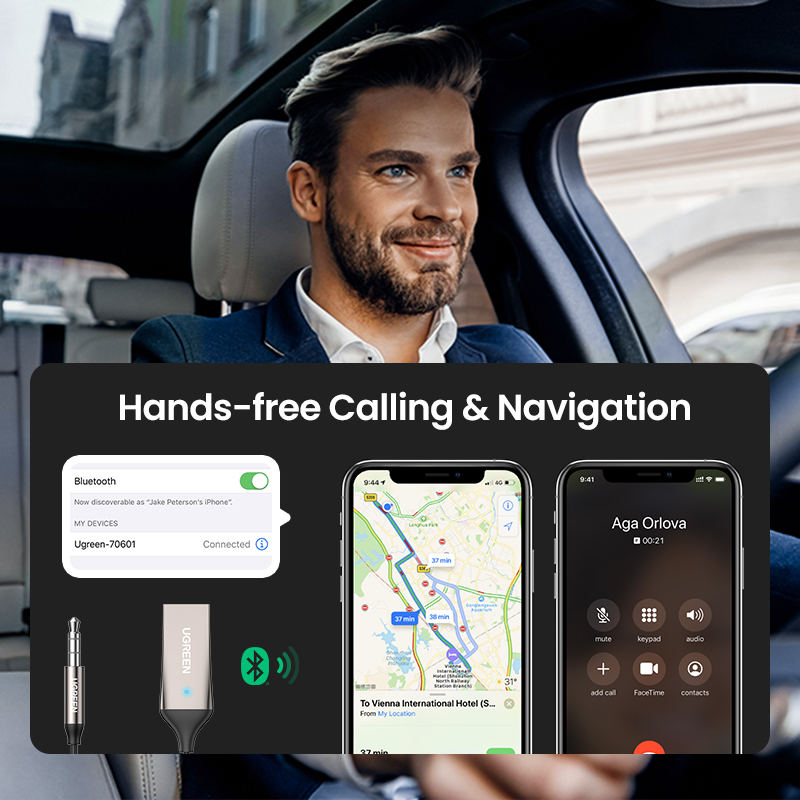 Ugreant ตัวรับสัญญาณบลูทูธ5.3อ - Robot Bluetooth Car บทวิจารณ์และราคา