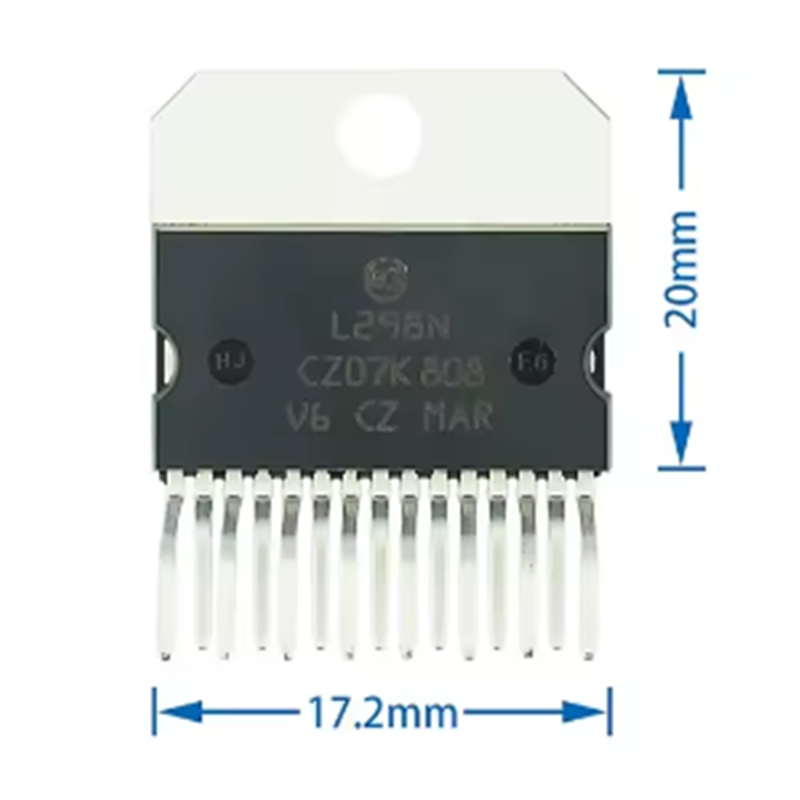 L298N L298 ZIP-15 ชิปควบคุมมอเ - Motor Driver L298N บทวิจารณ์และราคา