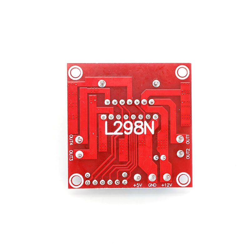บอร์ดขยายพื้นที่ทำงานสำหรับควบ - Motor Driver L298N บทวิจารณ์และราคา