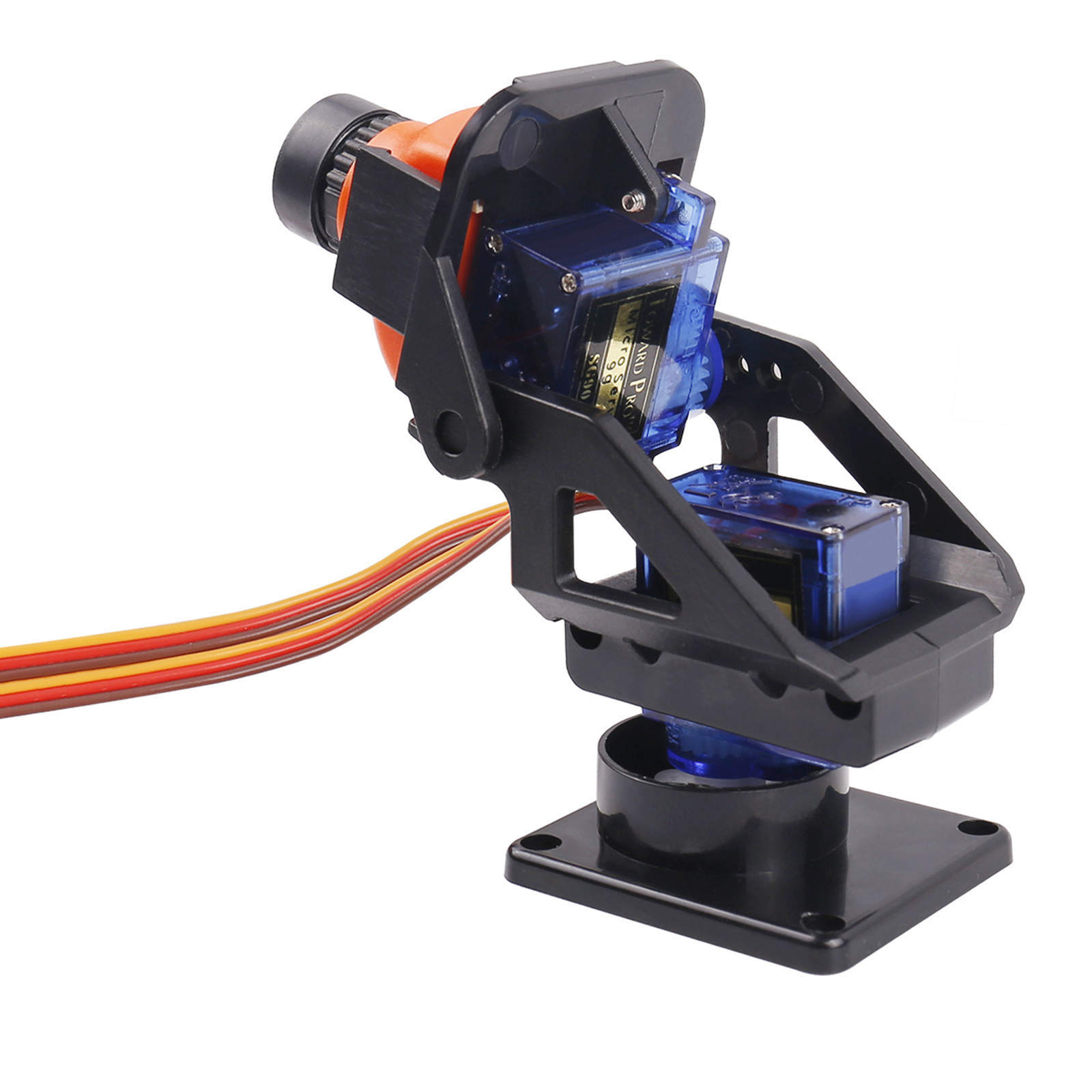 โครงแพลตฟอร์มกิมบอลเซอร์โวแบบส - Servo Kit บทวิจารณ์และราคา