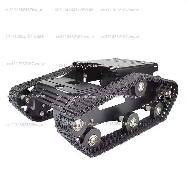 ชุดโครงรถถังหุ่นยนต์อัจฉริยะ D - Tracked Robot Chassis บทวิจารณ์และราคา