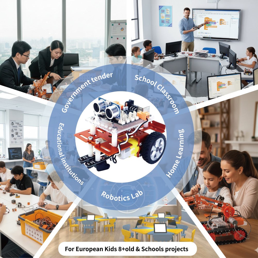 ชุดหุ่นยนต์สำรวจดาวอังคาร WEEE - Robotics Kit บทวิจารณ์และราคา