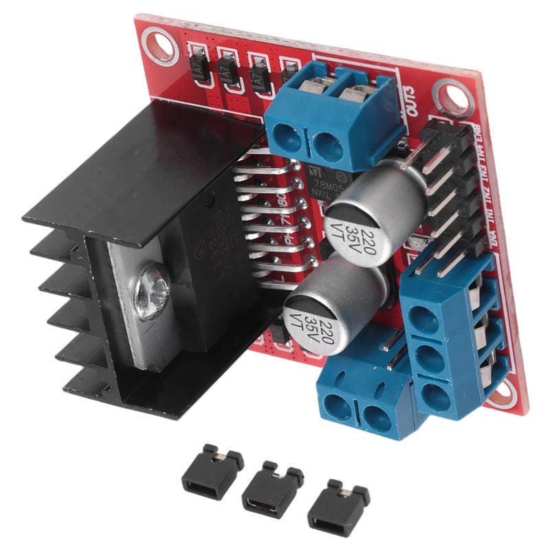 โมดูล AED7-L298N บอร์ดควบคุมมอ - Motor Driver L298N บทวิจารณ์และราคา