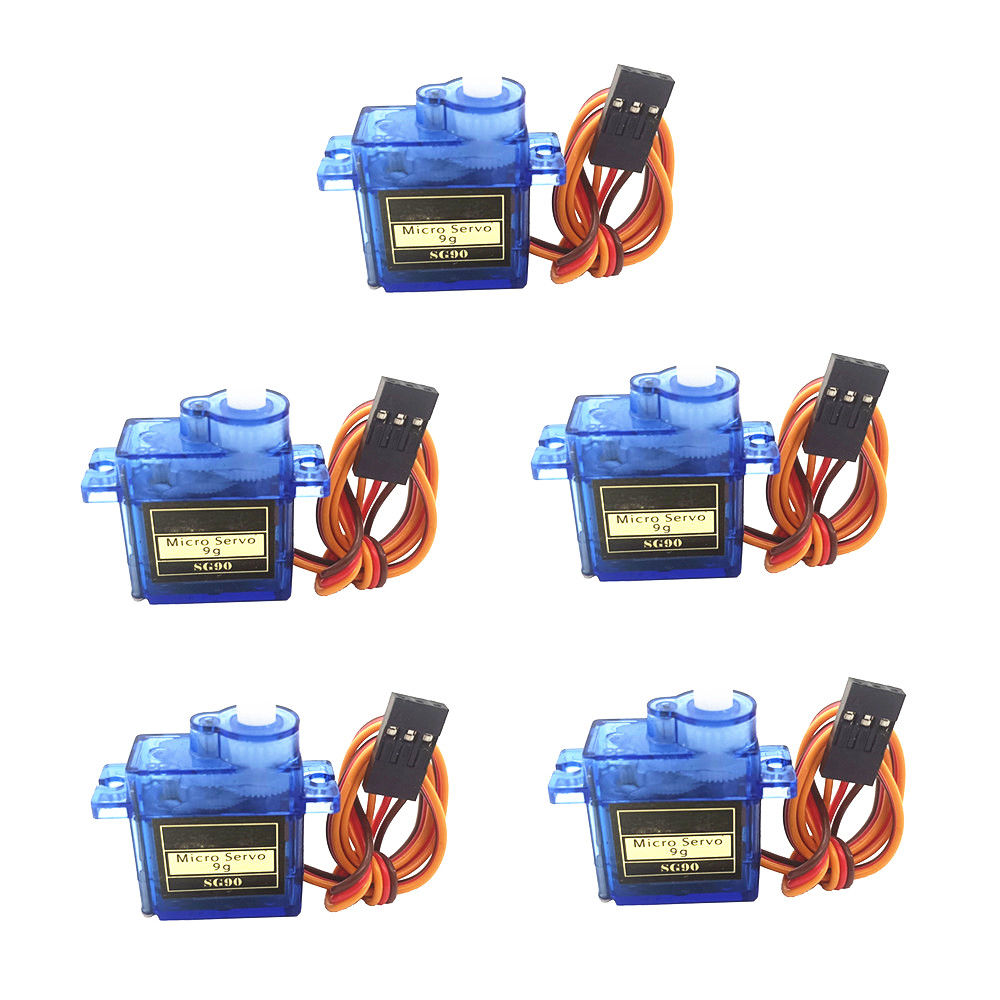 SG90 ไมโครเซอร์โวมอเตอร์ 9g แพ - Sg90 Servo บทวิจารณ์และราคา