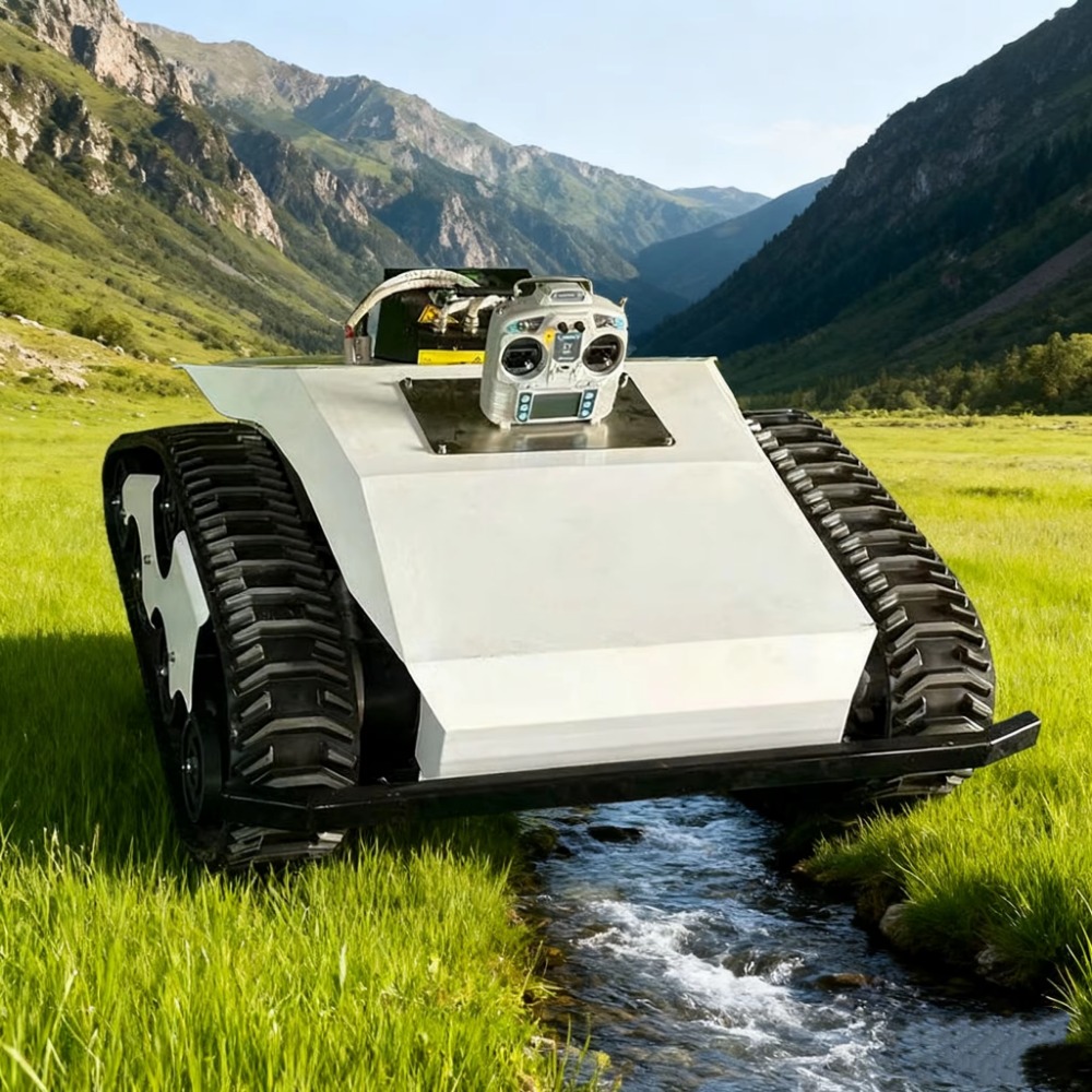 เครื่องตัดหญ้าอัตโนมัติไฟฟ้าสำ - Robot Track บทวิจารณ์และราคา