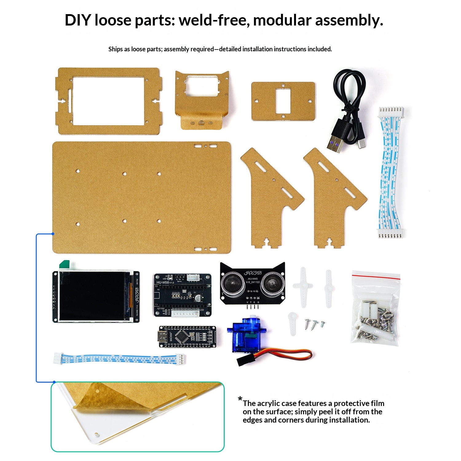 ชุดอุปกรณ์ DIY เซ็นเซอร์เรดาร์ - Servo Kit บทวิจารณ์และราคา