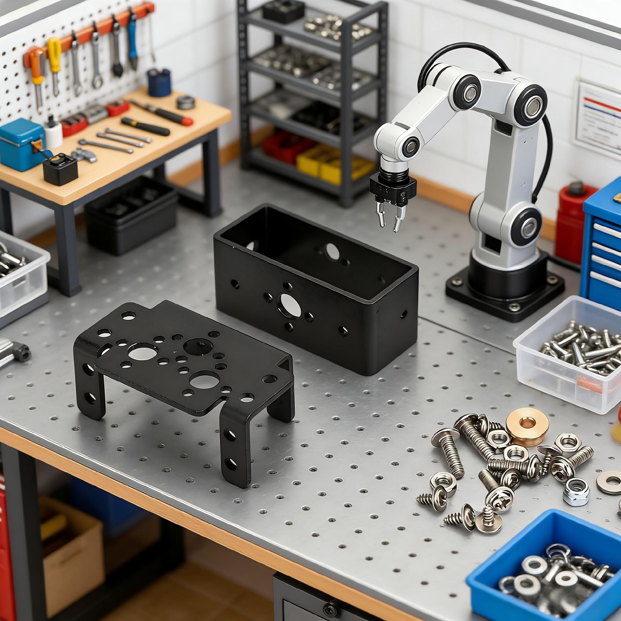 MG995 MG996R ขายึดเซอร์โวมอเตอ - Servo Pan Tilt บทวิจารณ์และราคา