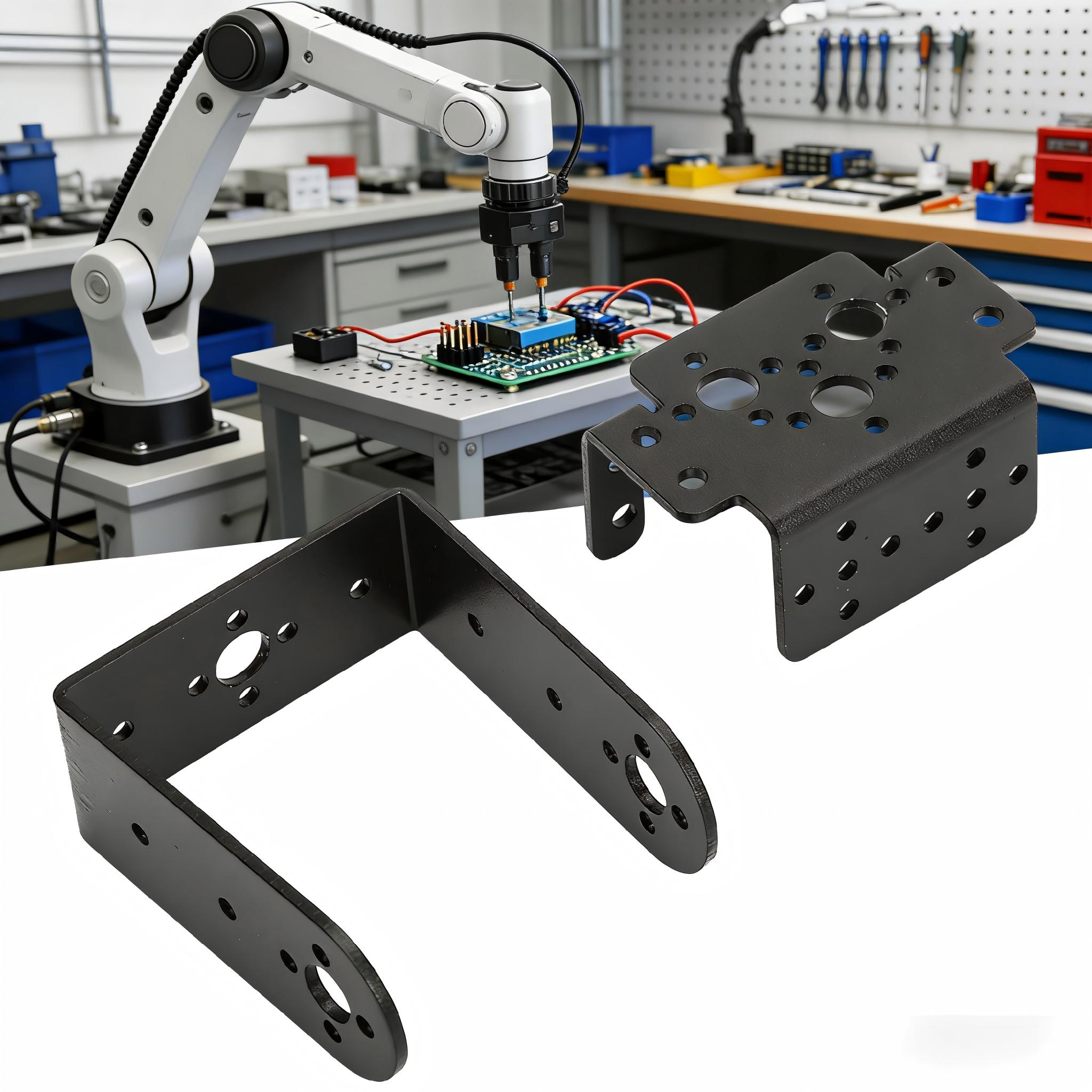 MG995 MG996R ขายึดเซอร์โวมอเตอ - Servo Pan Tilt บทวิจารณ์และราคา